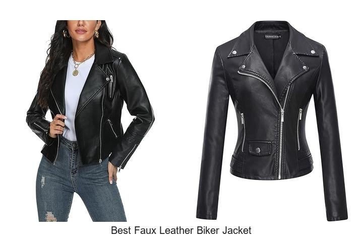 Best Faux Leather Biker Jacket That Everyone’s Talking About