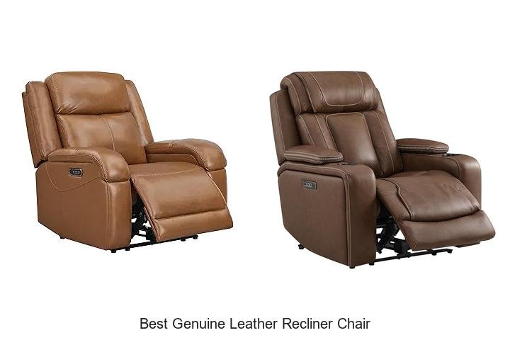 BEST GENUINE LEATHER RECLINER CHAIR REVEALED!