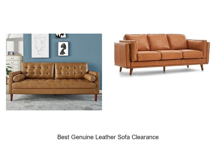 Best Genuine Leather Sofa Clearance – Unbelievable Deals!