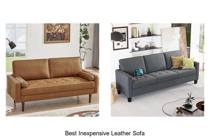 Best Inexpensive Leather Sofa Deals You Can’t Miss