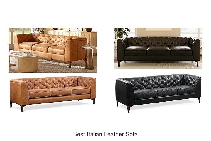 Best Italian Leather Sofa Deals You Can’t Miss Today