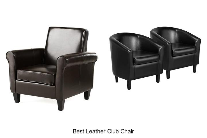 BEST LEATHER CLUB CHAIR FOR LUXURIOUS COMFORT