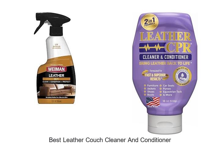 BEST LEATHER COUCH CLEANER AND CONDITIONER REVEALED!