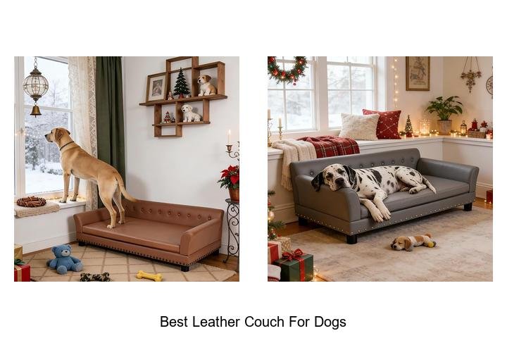 Best Leather Couch for Dogs That Survives Every Scratch!
