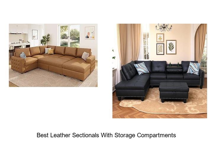BEST LEATHER SECTIONALS WITH HIDDEN STORAGE SECRETS