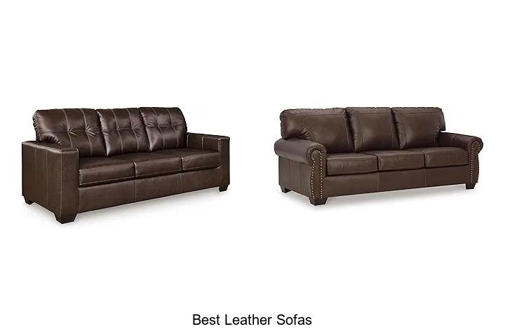 BEST LEATHER SOFAS FOR ULTIMATE LUXURY & COMFORT