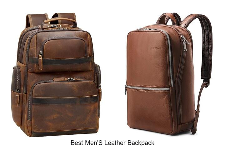 Best Men’s Leather Backpack You Can’t Miss Today!