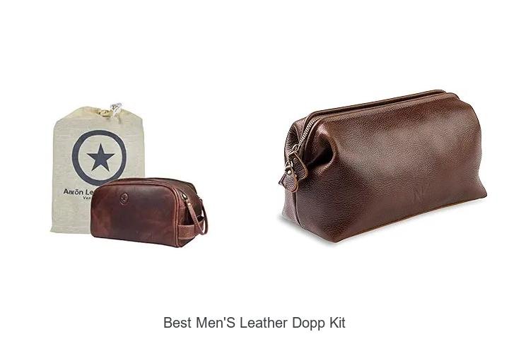 BEST MEN’S LEATHER DOPP KIT YOU’LL LOVE USING!