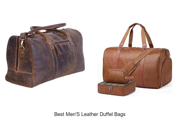 Best Men’s Leather Duffel Bags You Can’t Miss Today!