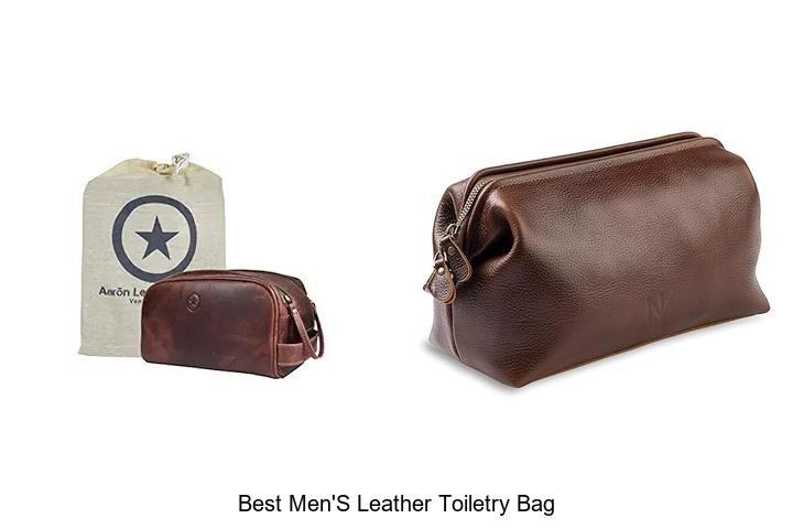 BEST MEN’S LEATHER TOILETRY BAG: A MUST-HAVE!