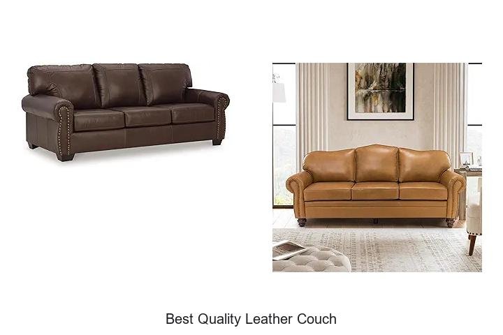 Best Quality Leather Couch That Transforms Your Living Room