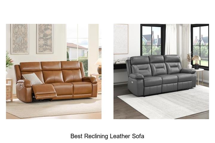 Best Reclining Leather Sofa Deals You Can’t Miss Today!