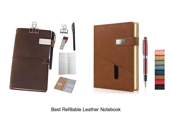BEST REFILLABLE LEATHER NOTEBOOK YOU’LL LOVE!