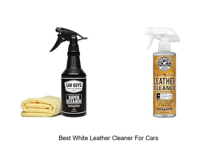 BEST WHITE LEATHER CLEANER FOR CARS: SHOCKING RESULTS!