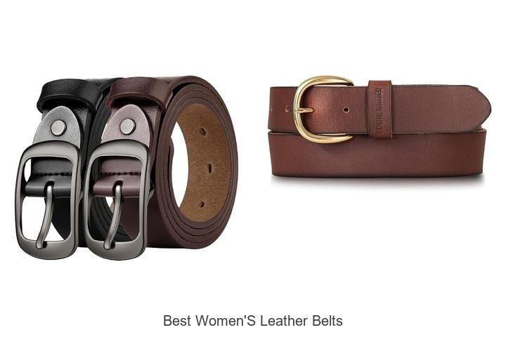 Best Women’s Leather Belts That Elevate Every Outfit!